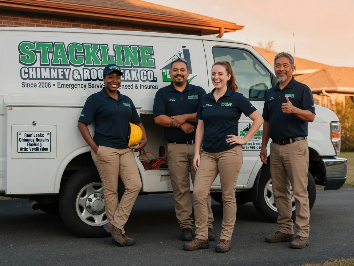 Chimney flashing repair company in Nettie, WV